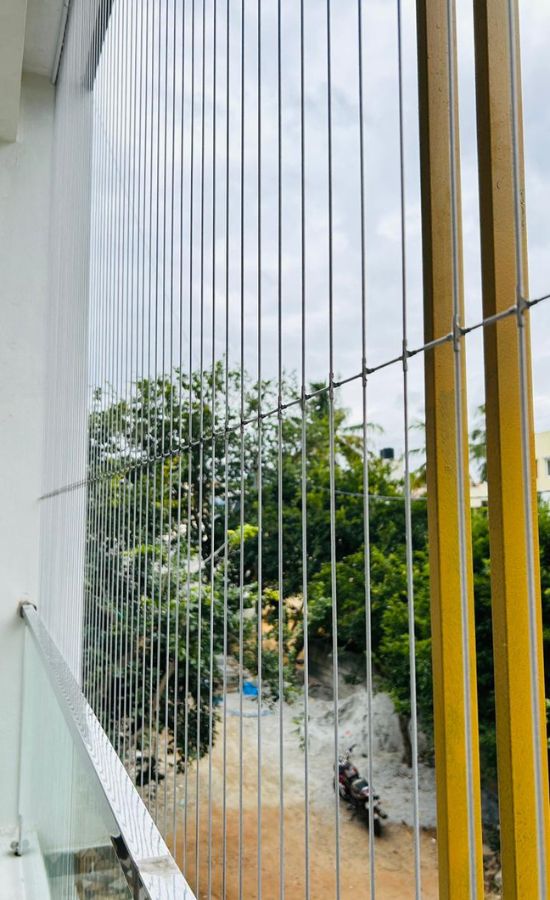 Invisible Grill Near Me in Bangalore |Call 9900767340 | AV Safety Nets Invisible Grill Near Me