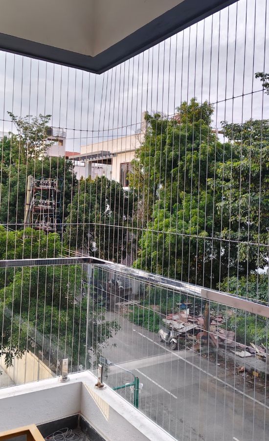 Invisible Grills in Bangalore | Call 9900767340 | AV Safety Nets Invisible Grills